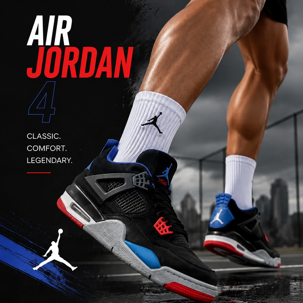 جردن 4 ساقدارAir Jordan 4 sneakers