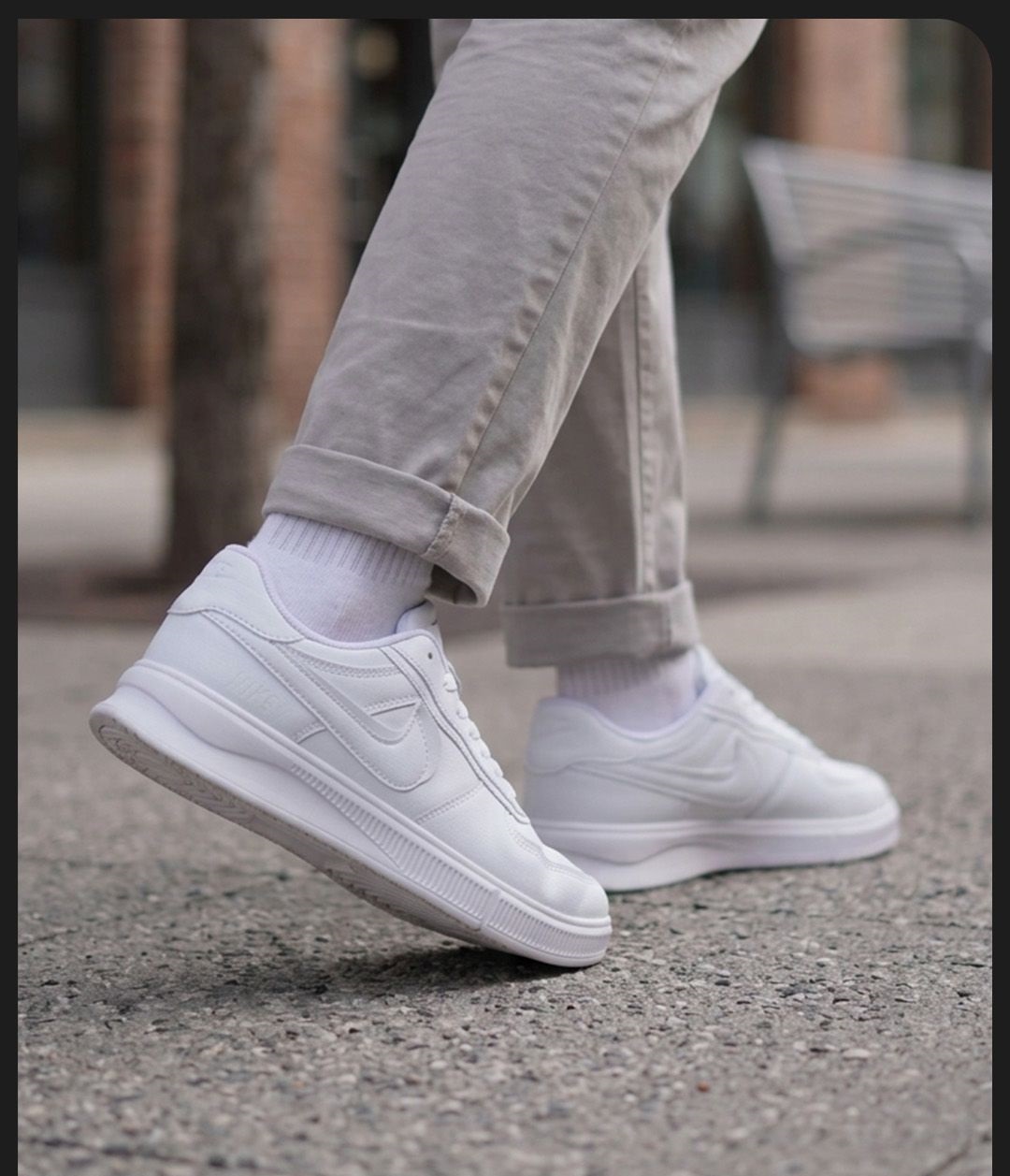 کتانی چرمی Nike Air