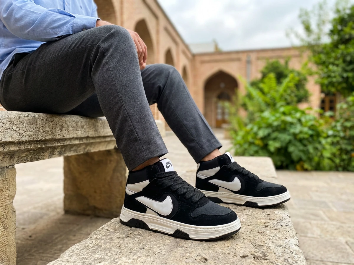 کتونی مردانه نیم ساق نایک