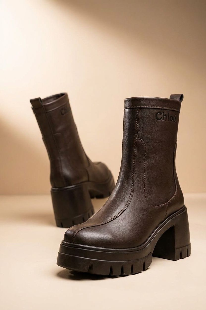 نیم‌بوت لژدار چلوئه Chloé Platform Boot
