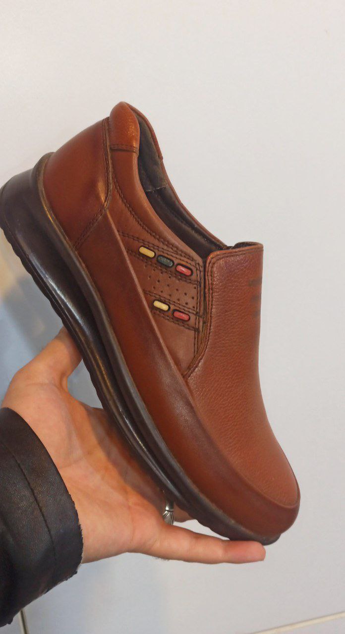 کفش چرم مردانه رهام